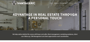 Screenshot: VantageKC.com Home