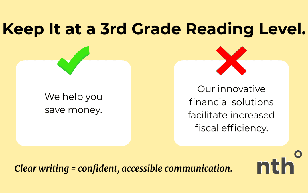 Why You Should Care About the Reading Level of Your Copy (Even If Your Audience Is “Smart”)