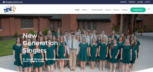 The New Generation Singers homepage