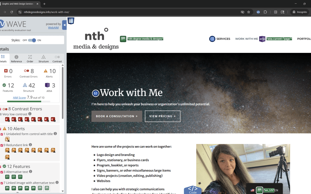 All in on Accessibility: Testing Your Website – Free Tools, Common Errors, and Where to Start