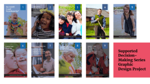 Covers of the Supported Decision-Making Series of booklets